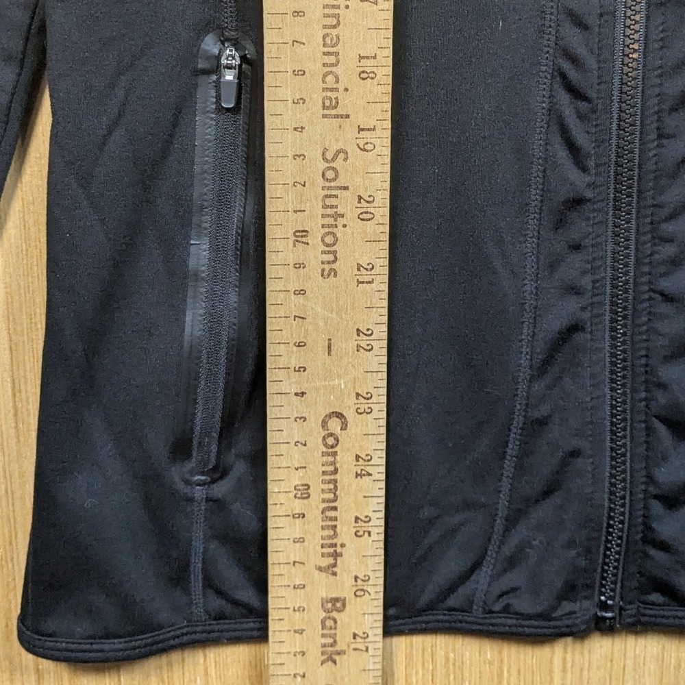 Fabletics Performance Jacket Black Zip Up Women's… - image 7